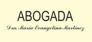 Abogada - Dra. María Evangelina Martinez