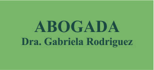 Abogada - Dra. Gabriela Rodriguez